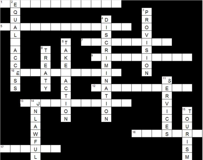 Down solutions to interactive crossword