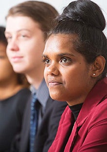 Image of a Women of Colour in the workplace