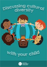Parent flyer cover image - Discussing cultural diversity with your child