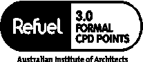 Formal CPD points logo: Australian Institute of Architects