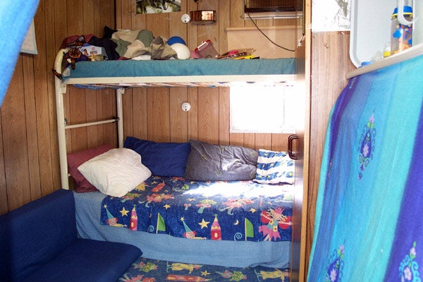 Accommodation room at Curtin, June 2002.