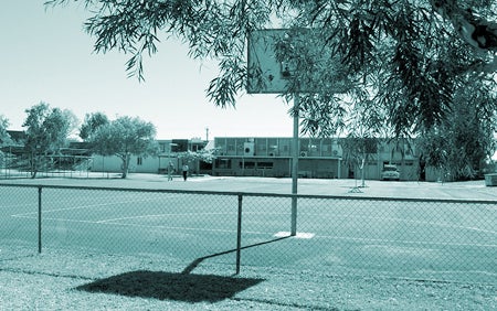 Image: St Cecilia's Catholic school attended by children in Port Hedland, June 2002