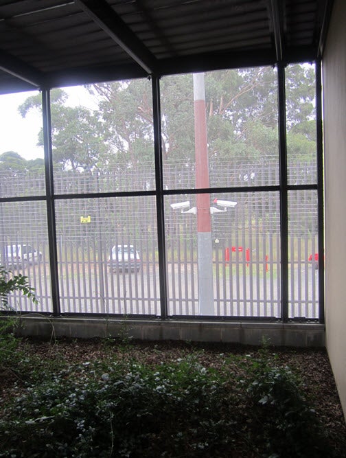 Enclosed outdoor area, Blaxland annexe, Villawood IDC