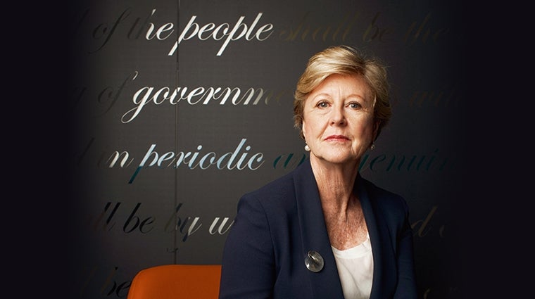Professor Gillian Triggs, President of the Australian Human Rights Commission