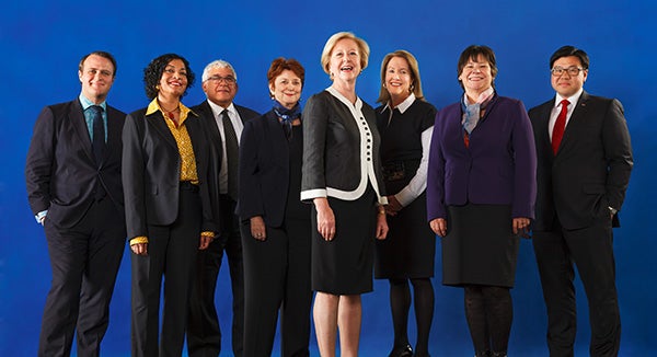 Group photo of the leadership team