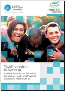 RightsEd cover - Race: Tackling racism. Year 9 - 10