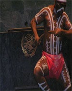 Indigenous man dance