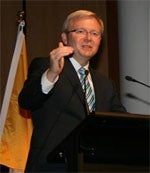 Photo of Prime Minister Kevin Rudd