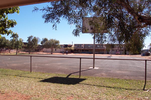 St Cecilia's Catholic school attended by children in Port Hedland, June 2002. 