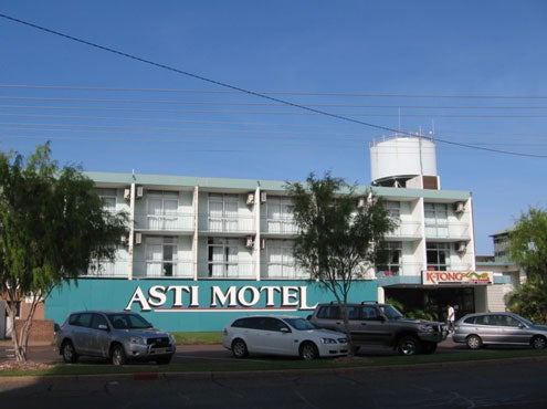 External view, Asti Motel
