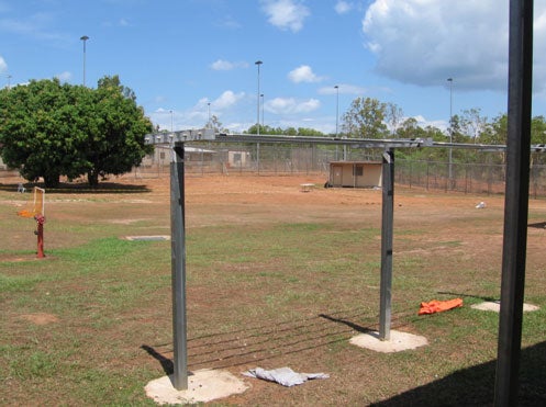 Soccer pitch, North 1 compound, NIDC