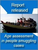 Inquriy now open - Age assessment in people smuggling cases