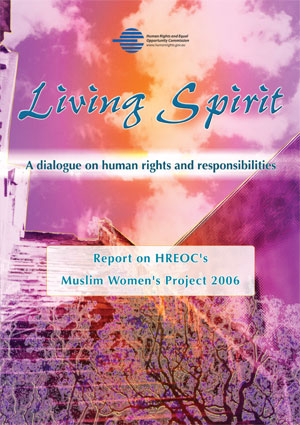 Living spirit report (2008) cover
