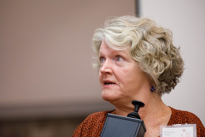 Rosemary Kayess will give this year's Human Rights Day Oration