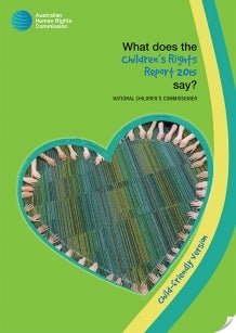 Cover of Child Friendly Report 2015